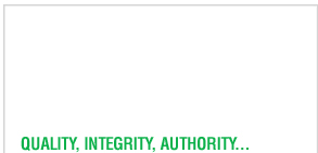 Quality, Integrity, Authority